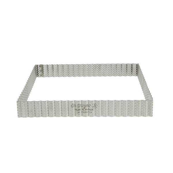 23 cm Perforated Square Tart Ring – Even Baking