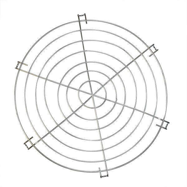 Round spider-style pastry cooling rack