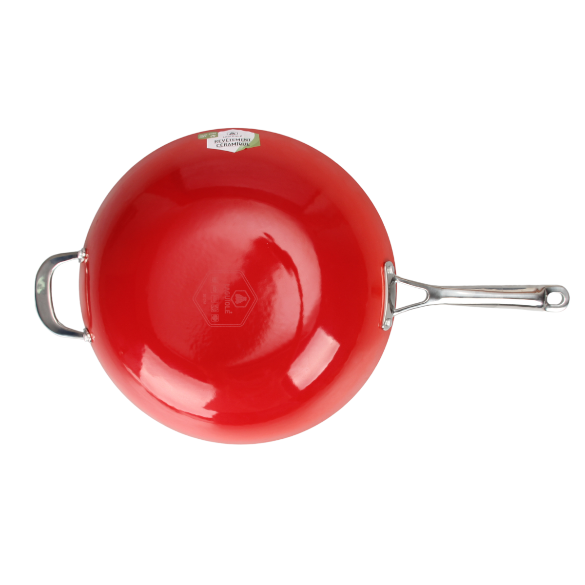 32 cm Wok – Lightweight Cast Iron, All Heat Sources