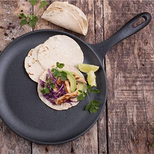 26 cm Cast Iron Grill Plate – Induction & BBQ