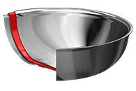 24 cm Wok – Stainless Steel, Fixed Handle, All Heat Sources