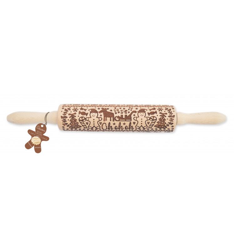 Gingerbread Shaped Rolling Pin – 39 cm