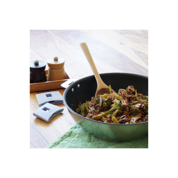 20 cm Stainless Steel Non-Stick Wok – Removable Handle