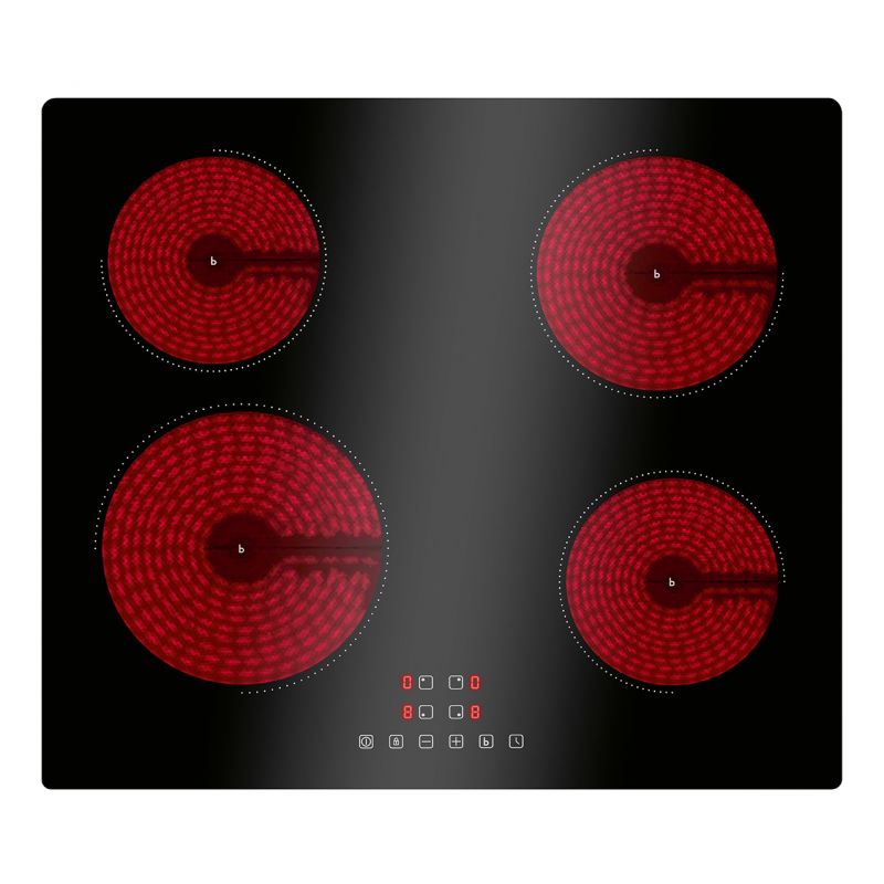 4-Burner Ceramic Hob – Fast Induction
