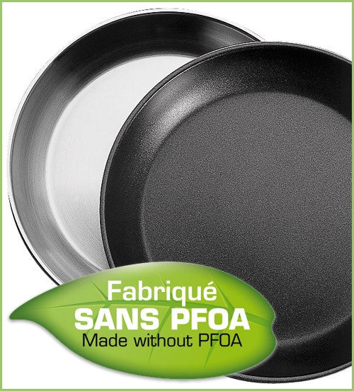 20 cm Stainless Steel Non-Stick Wok – Removable Handle