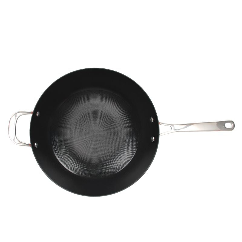 32 cm Wok – Lightweight Cast Iron, All Heat Sources