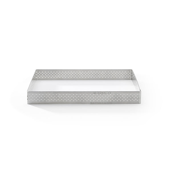 17.5 cm Perforated Square Tart Ring – Even Baking