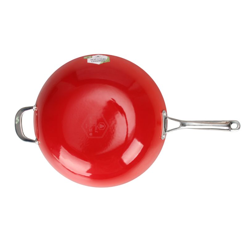 32 cm Wok – Lightweight Cast Iron, All Heat Sources