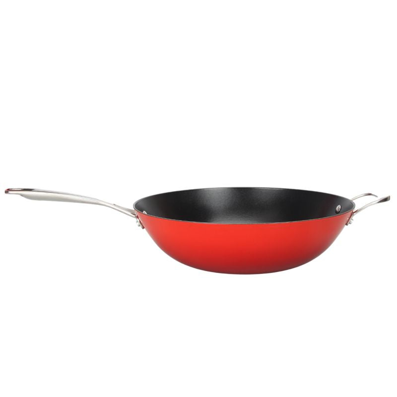 32 cm Wok – Lightweight Cast Iron, All Heat Sources