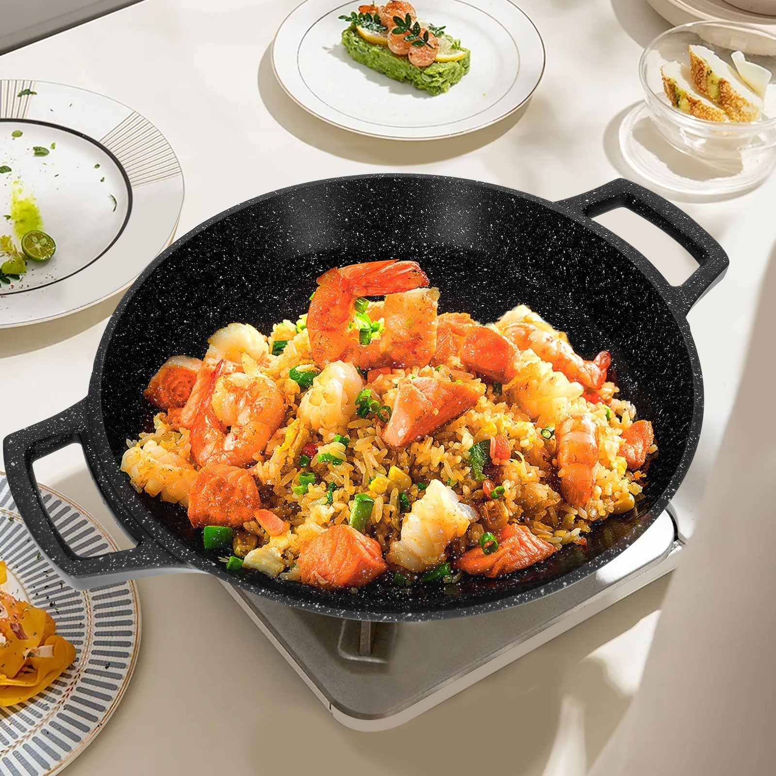 28 cm Paella Pan – Non-Stick & Versatile
