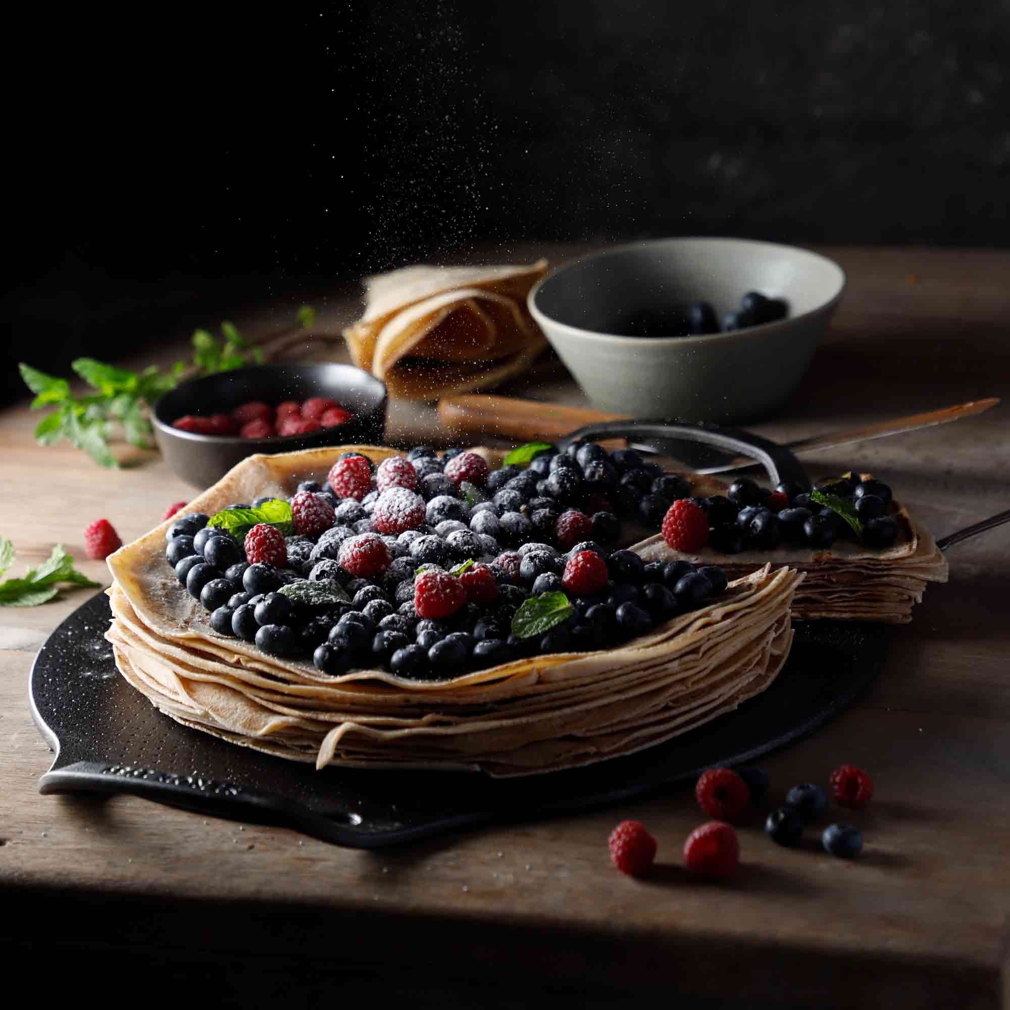 38 cm Cast Iron Grill Plate – Induction